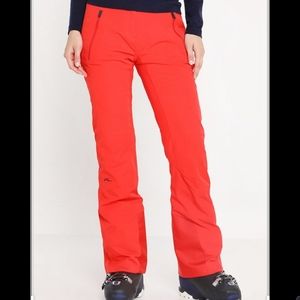 Kjus Formula Ski Pant in Red (women's)
